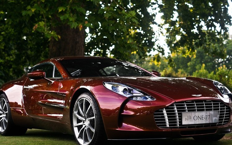 Aston Martin One-77 Theme screenshot #5
