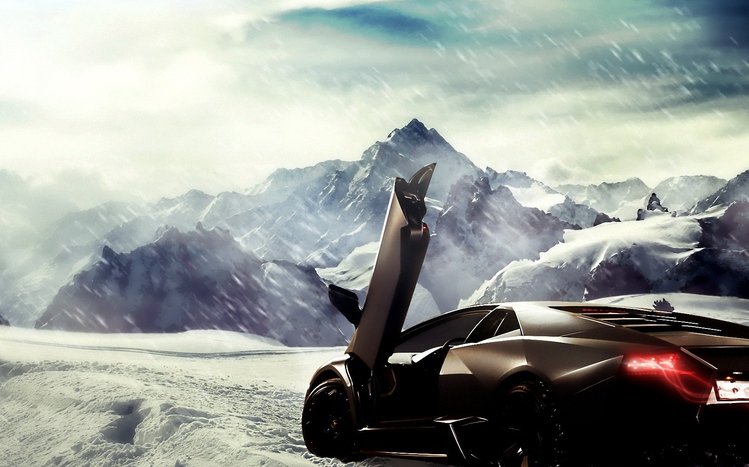 Lamborghini Black Theme screenshot #11