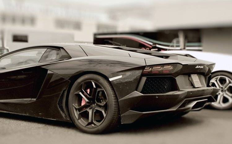 Lamborghini Black Theme screenshot #4