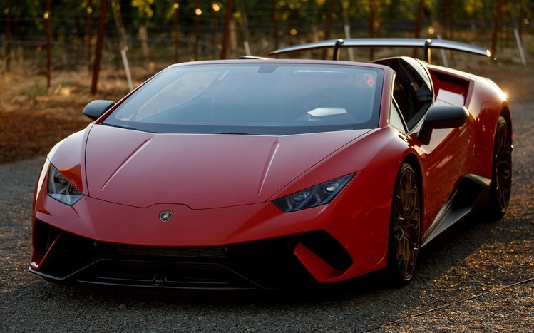 Lamborghini Red Theme screenshot #12