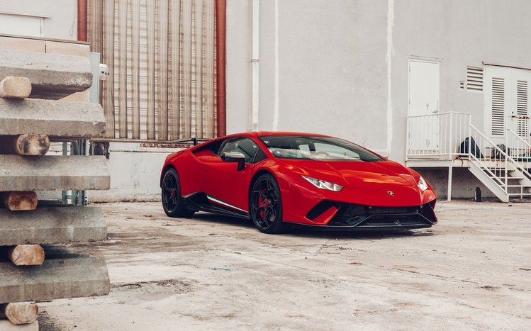 Lamborghini Red Theme screenshot #15