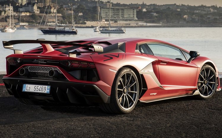 Lamborghini Red Theme screenshot #13