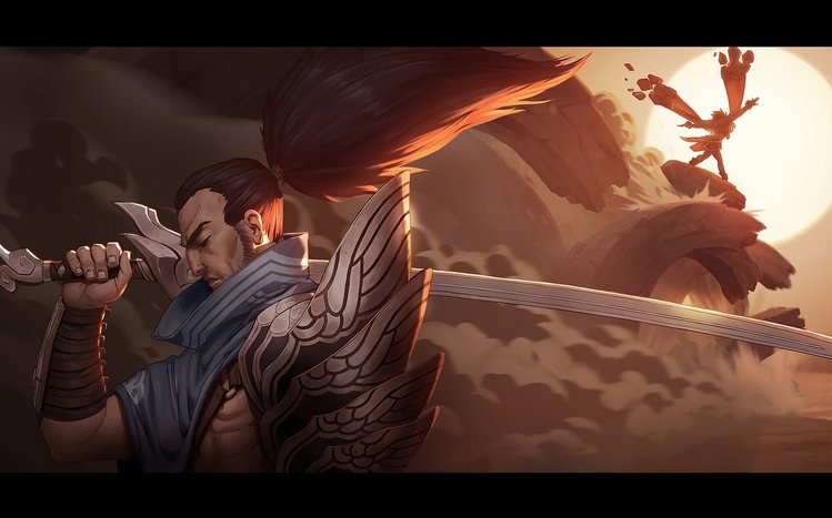 Yasuo (LOL) Theme screenshot #15
