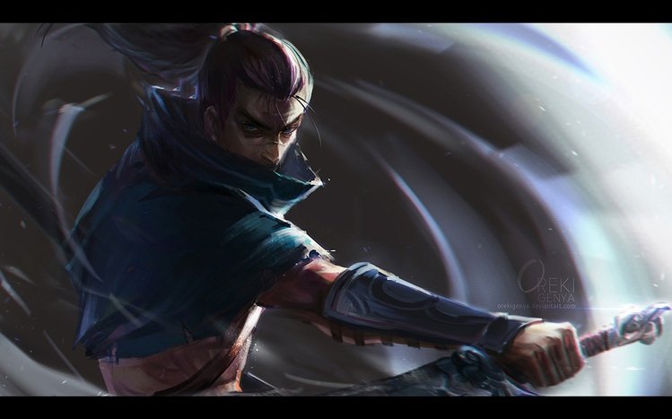 Yasuo (LOL) Theme screenshot #13