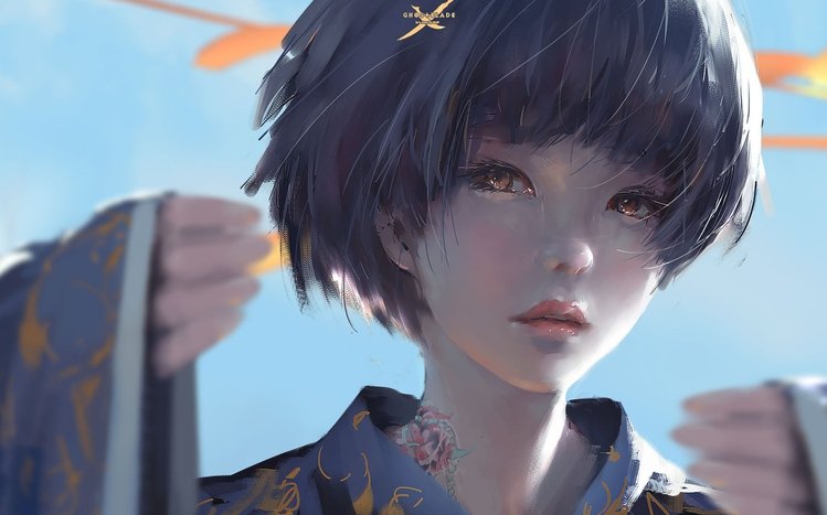 Ghostblade Theme screenshot #3