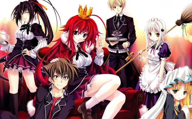 High School Dxd Theme screenshot #3