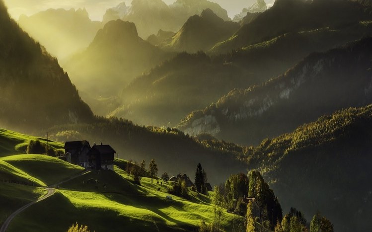 Green Mountain Theme screenshot #3