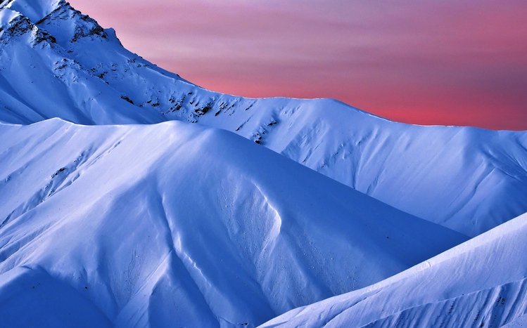 Snow Mountain Theme screenshot #5