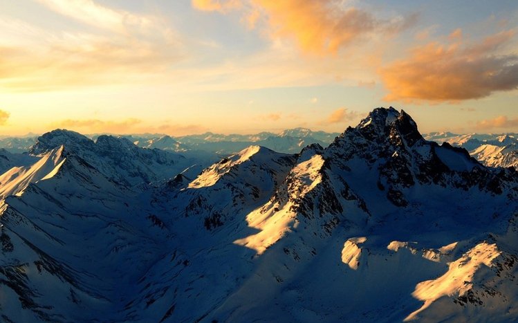 Snow Mountain Theme screenshot #8