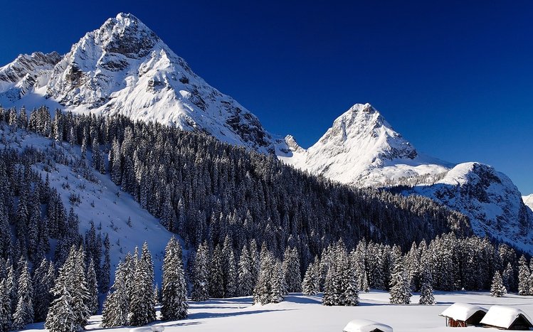 Snow Mountain Theme screenshot #3