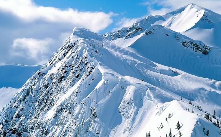 Snow Mountain Theme screenshot #2