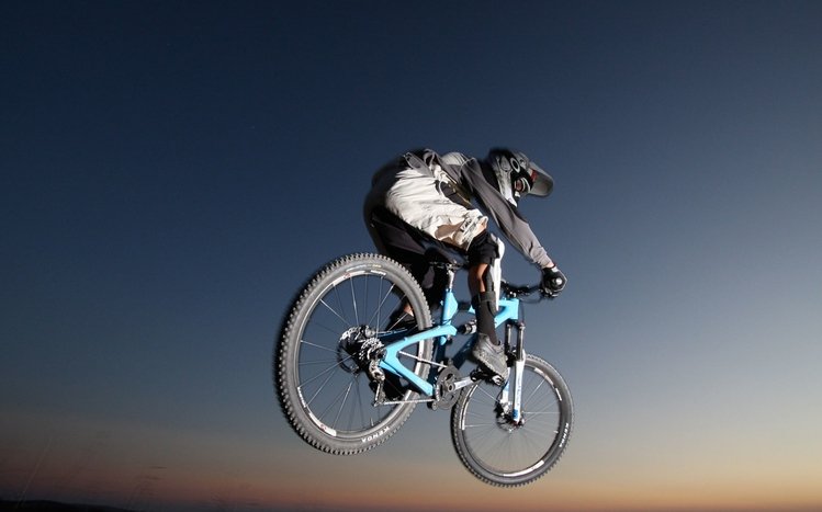 Downhill Biking Theme screenshot #4