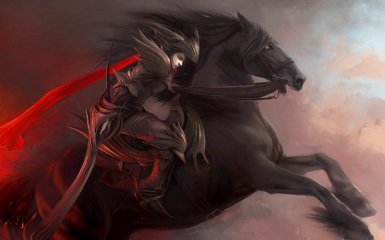 Female Knight Theme screenshot #4