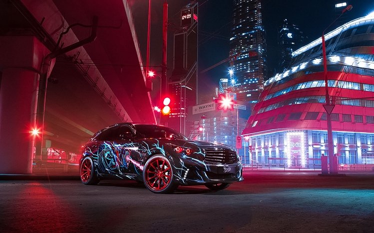 Infinity Cars Theme screenshot #5