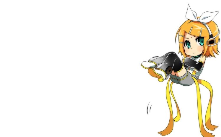 Rin Kagamine (Vocaloid) Theme screenshot #12