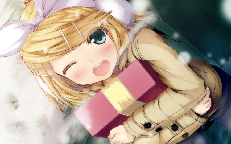 Rin Kagamine (Vocaloid) Theme screenshot #13