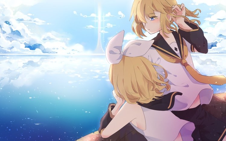 Rin Kagamine (Vocaloid) Theme screenshot #14