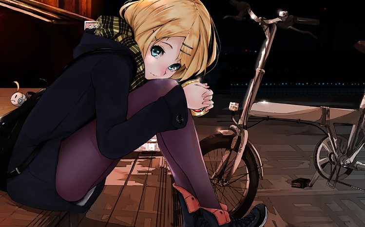 Rin Kagamine (Vocaloid) Theme screenshot #1