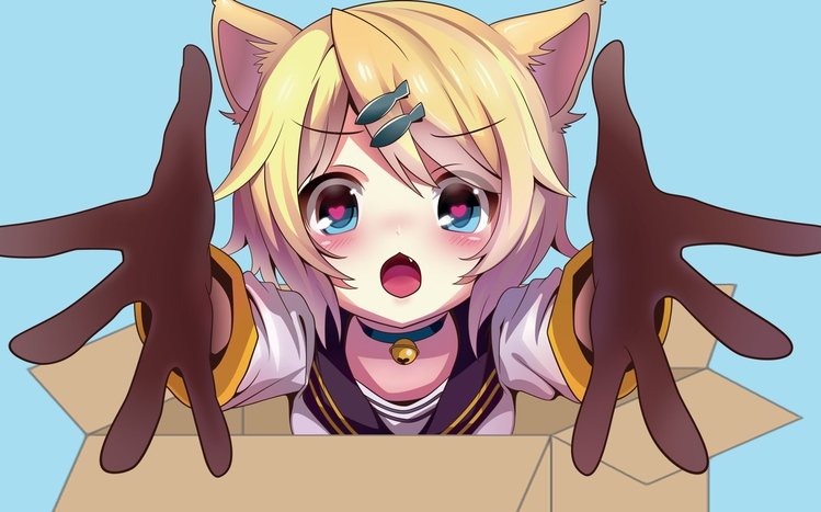 Rin Kagamine (Vocaloid) Theme screenshot #15