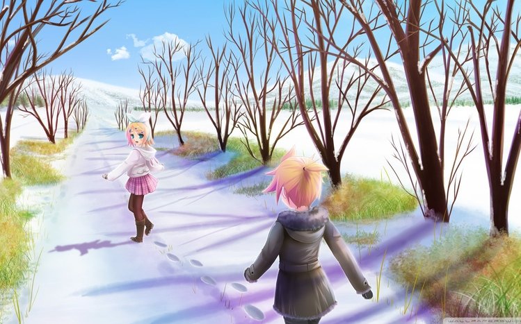 Rin Kagamine (Vocaloid) Theme screenshot #8