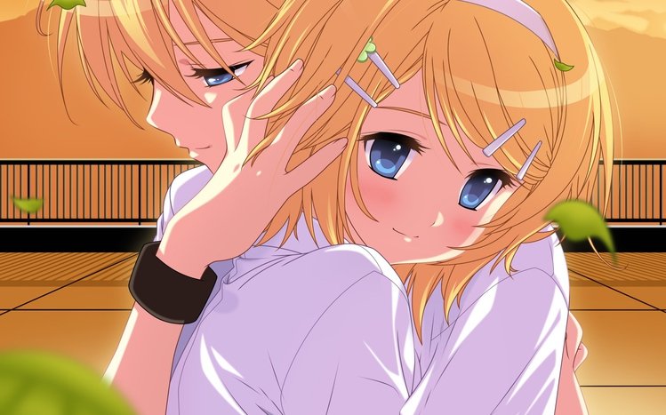 Rin Kagamine (Vocaloid) Theme screenshot #2