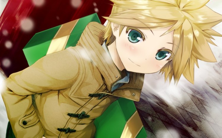 Len Kagamine (Vocaloid) Theme screenshot #8