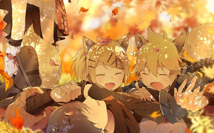 Len Kagamine (Vocaloid) Theme screenshot #5