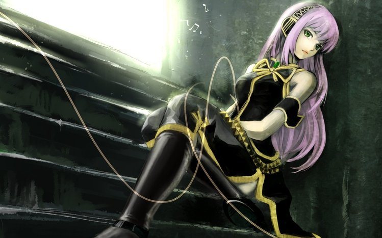 Luka Megurine (Vocaloid) Theme screenshot #15