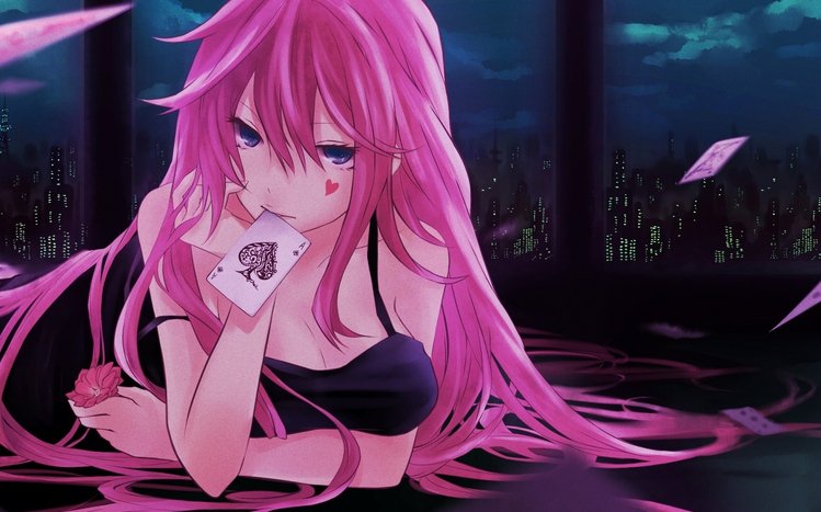 Luka Megurine (Vocaloid) Theme screenshot #2