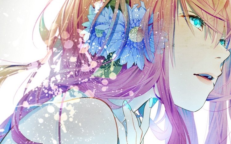 Luka Megurine (Vocaloid) Theme screenshot #9