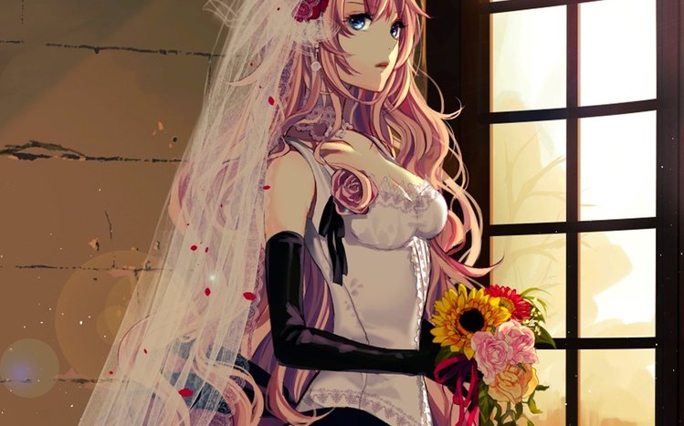 Luka Megurine (Vocaloid) Theme screenshot #8
