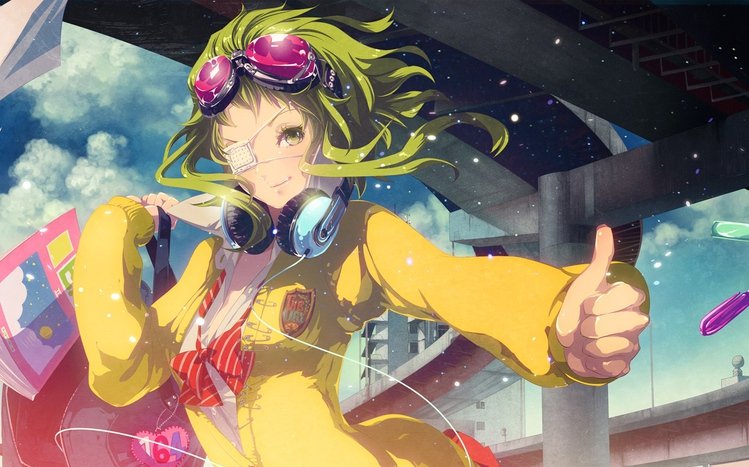 GUMI (Vocaloid) Theme screenshot #7