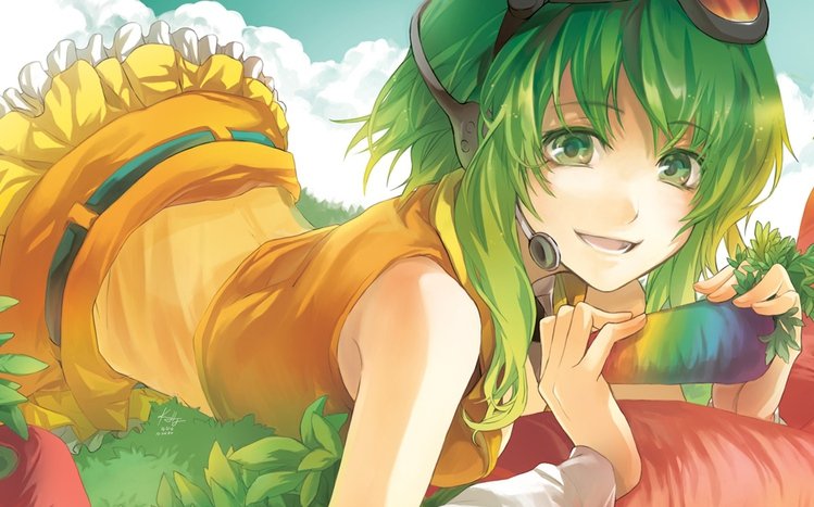 GUMI (Vocaloid) Theme screenshot #3