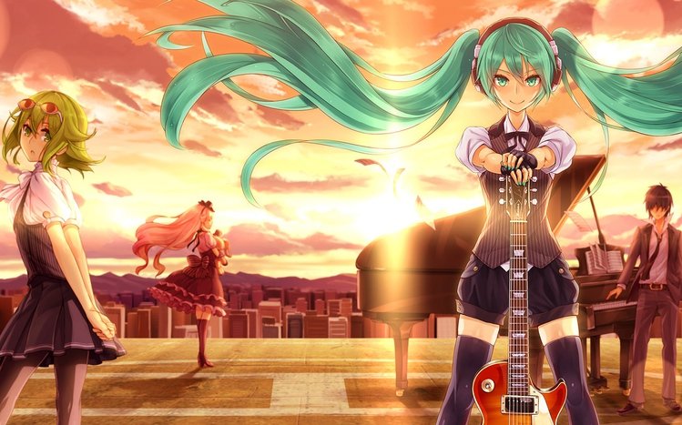GUMI (Vocaloid) Theme screenshot #13