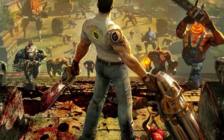 Serious Sam Theme screenshot #4