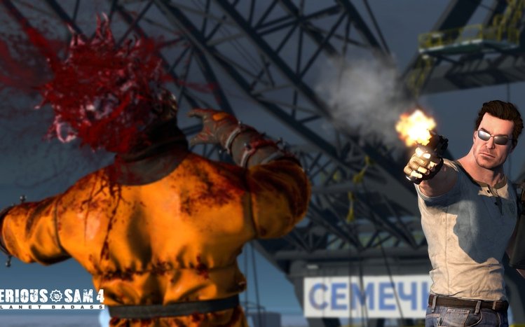 Serious Sam Theme screenshot #10