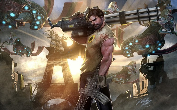 Serious Sam Theme screenshot #11