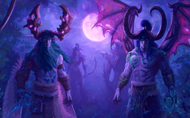 Illidan Stormrage Theme screenshot #10