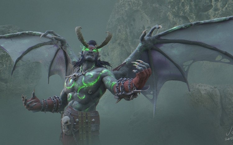 Illidan Stormrage Theme screenshot #5