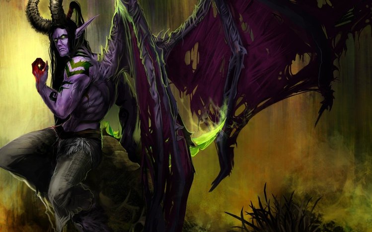 Illidan Stormrage Theme screenshot #4