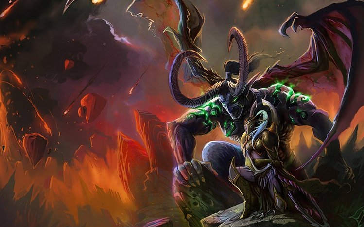 Illidan Stormrage Theme screenshot #3