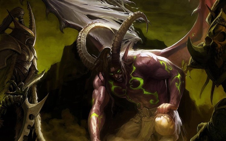 Illidan Stormrage Theme screenshot #2