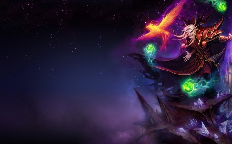 World Of Warcraft Landscapes Theme screenshot #2