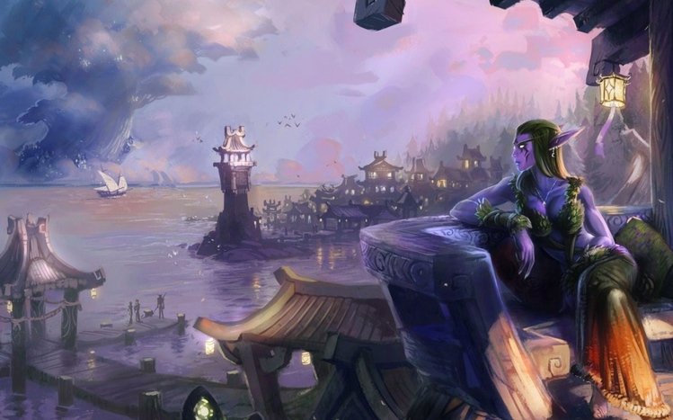 World Of Warcraft Landscapes Theme screenshot #7