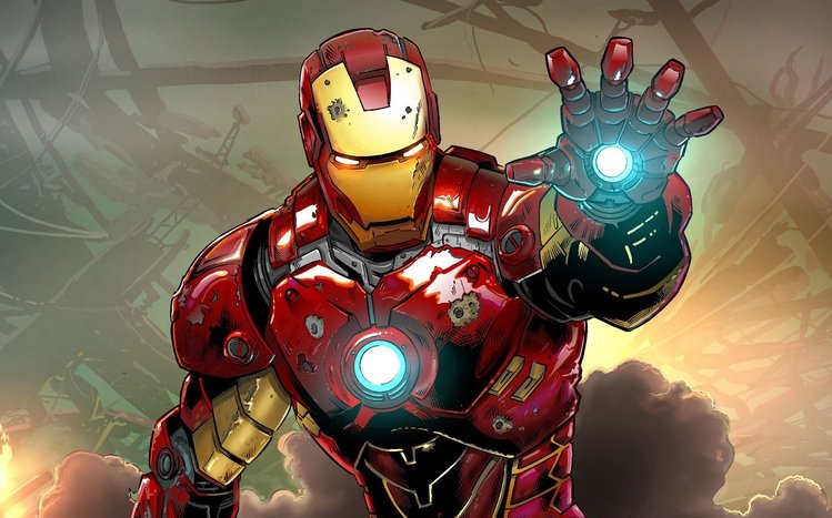Iron Man (Comics) Theme screenshot #16