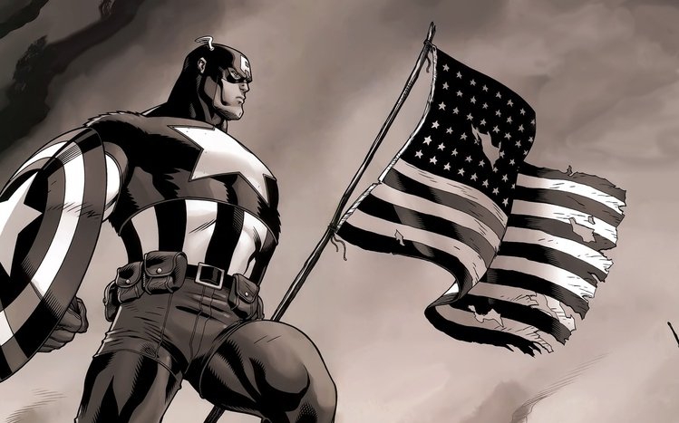 Captain America (Comics) Theme screenshot #9