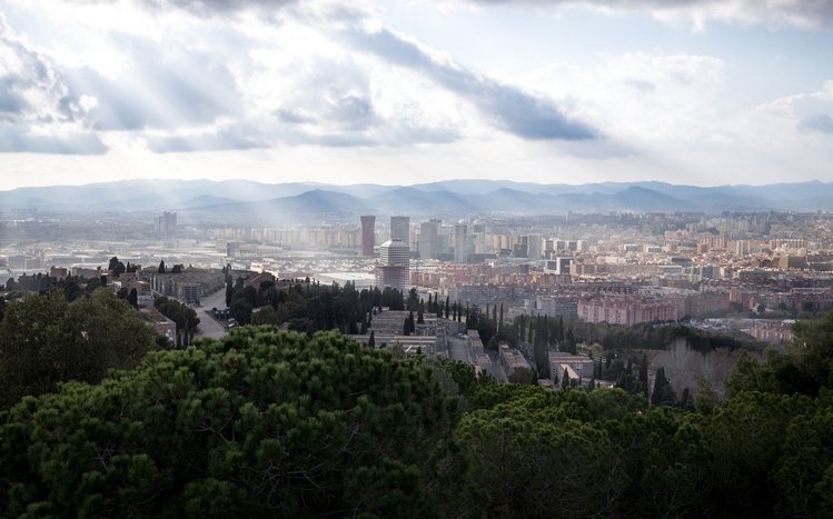 Barcelona City Theme screenshot #8