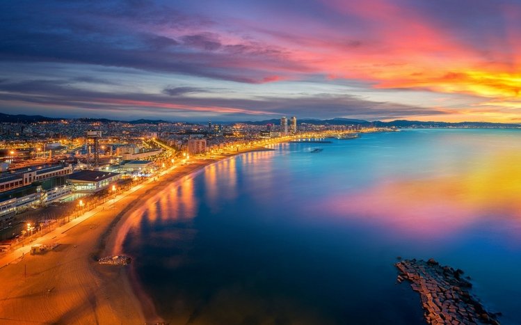 Barcelona City Theme screenshot #10