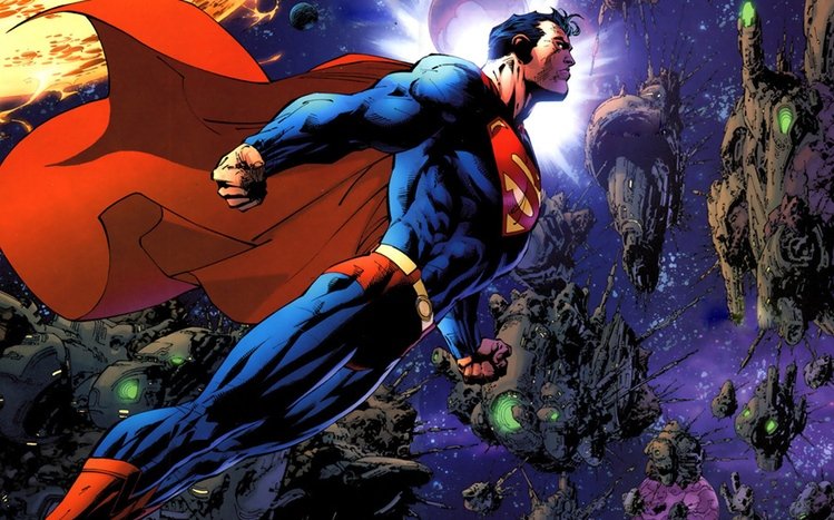 Superman Comics Theme screenshot #9