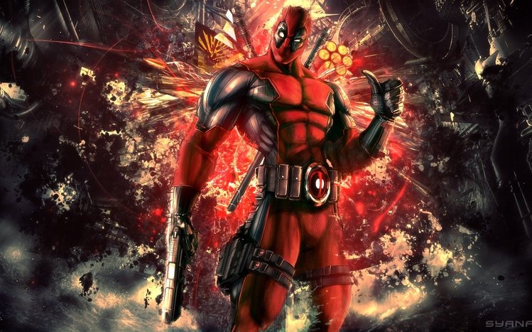 Deadpool Comics Theme screenshot #13